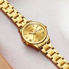 Relógio Premium Feminino Dourado