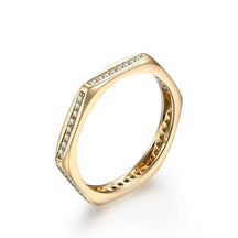 Anel Elegance em Prata 925 com Ouro 18k